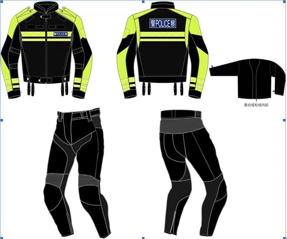 交警春秋高端骑行服