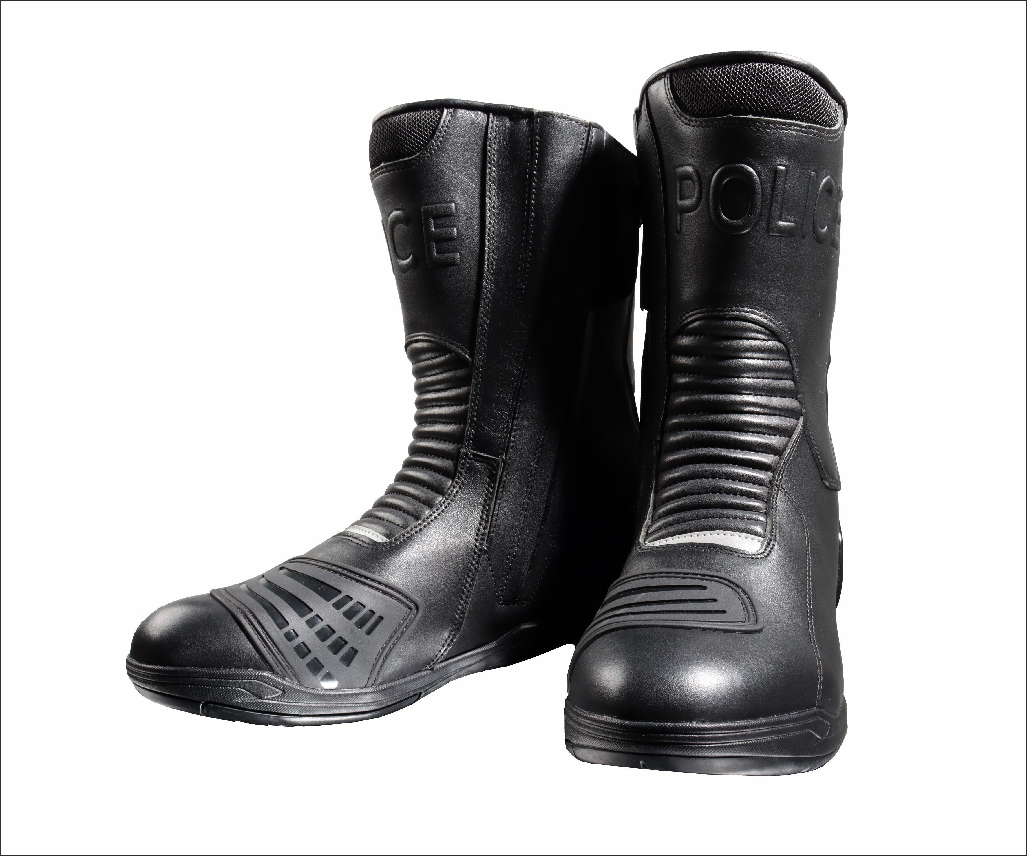 警用摩托车骑行靴-冬季