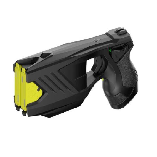 智能脉冲远离电击防暴器（双发）： 虎鲨MD-TX200电击枪